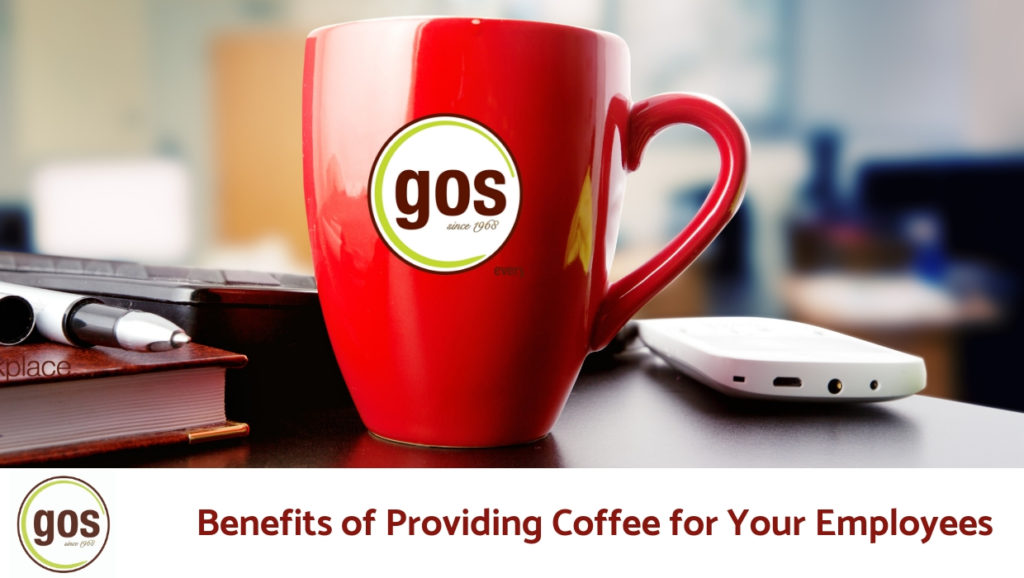 Logoed coffee cups from GOS
