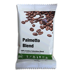 Bag of Palmetto Blend coffee