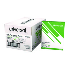 Universal recycled paper